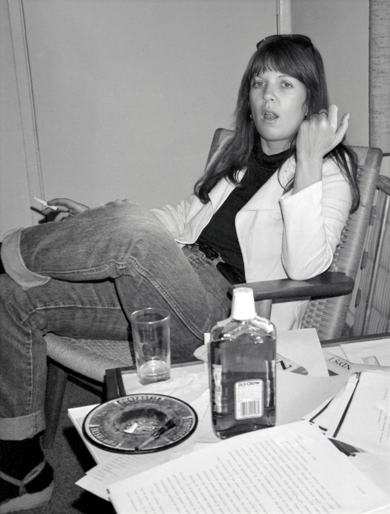 Jan Hansen-Gates in a chair at my office